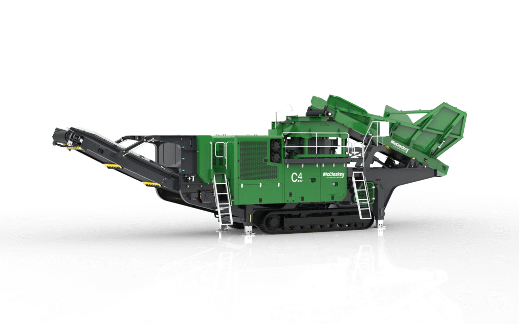 Render van de McCloskey C4 kegelbreker.
